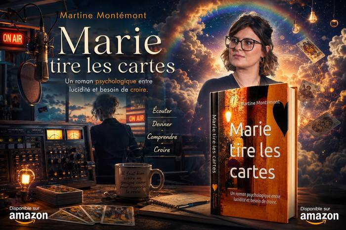 Marie tire les cartes campaign by Martine Montémont